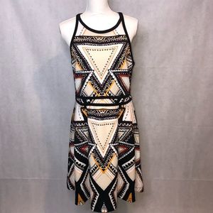 ☀️Mossimo geometric pattern dress